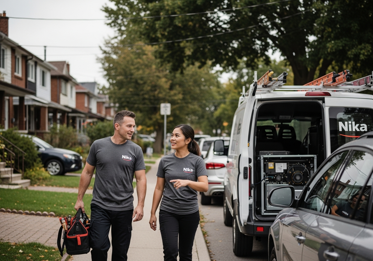 Nika appliance repair team in Toronto